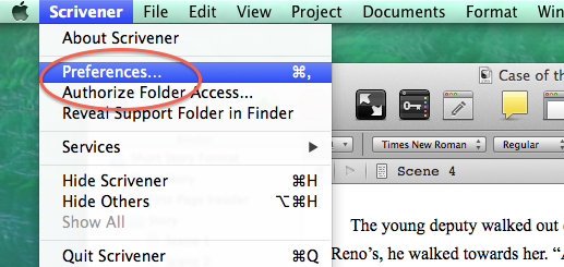 How to Change the Default Fonts and Line Spacing in Scrivener for Mac