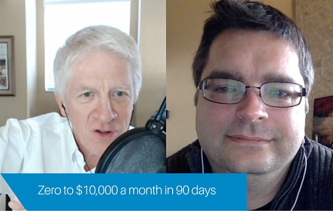This Author went from zero to $10,000 per month in 90 days